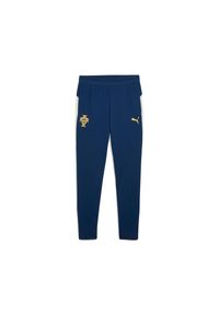 Puma - Spodnie treningowe dla dzieci Portugal 2025. Kolor: niebieski. Sport: piłka nożna #1