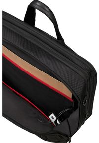 Samsonite 147142 1041 17.3'' PRO-DLX 6 czarny. Kolor: czarny. Materiał: skóra, materiał. Wzór: kolorowy. Styl: elegancki, biznesowy #3