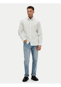 Selected Homme Koszula 16078867 Niebieski Slim Fit. Kolor: niebieski. Materiał: bawełna