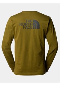 The North Face Longsleeve Easy NF0A87N8 Zielony Regular Fit. Kolor: zielony. Materiał: bawełna. Długość rękawa: długi rękaw #4