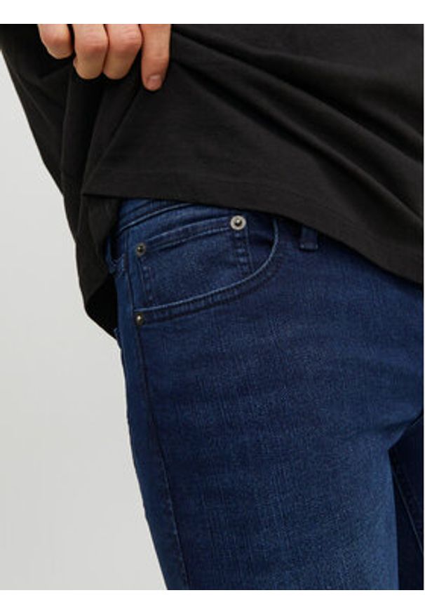 Jack & Jones Jeansy Glenn 12237358 Granatowy Slim Fit. Kolor: niebieski
