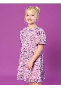 Sinsay - Sukienka mini z połyskującymi cekinami - wielobarwny. Długość: mini #1