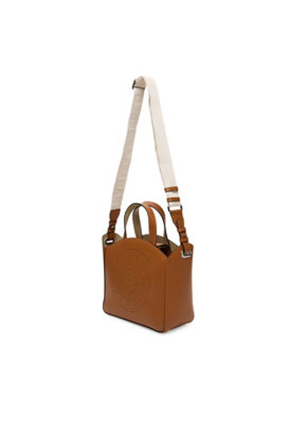 Karl Lagerfeld - KARL LAGERFELD Torebka A1W30058 Beżowy. Kolor: beżowy. Materiał: skórzane