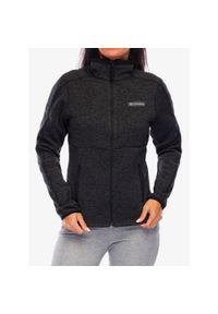 columbia - Bluza polarowa damska Columbia Sweater Weather Full Zip II. Kolor: czarny. Materiał: polar. Sport: turystyka piesza #1