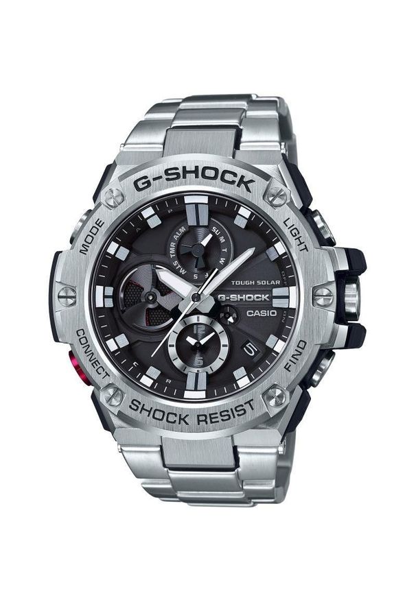 G-Shock - Zegarek Męski G-SHOCK G Steel G-STEEL PREMIUM GST-B100D-1AER. Rodzaj zegarka: cyfrowe. Styl: sportowy