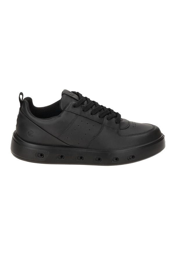 ecco - Buty do chodzenia damskie Ecco Sneaker Street 720. Zapięcie: sznurówki. Kolor: czarny. Materiał: materiał. Szerokość cholewki: normalna. Sport: turystyka piesza