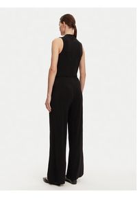 Weekend Max Mara Kombinezon Genzana 2515641012 Czarny Relaxed Fit. Kolor: czarny. Materiał: wiskoza