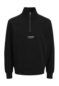 Jack & Jones - Jack&Jones Bluza Soho 12278793 Czarny Relaxed Fit. Kolor: czarny. Materiał: bawełna #6