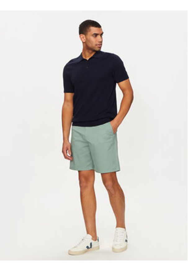 Selected Homme Szorty materiałowe Bill 16092256 Zielony Regular Fit. Kolor: zielony. Materiał: bawełna