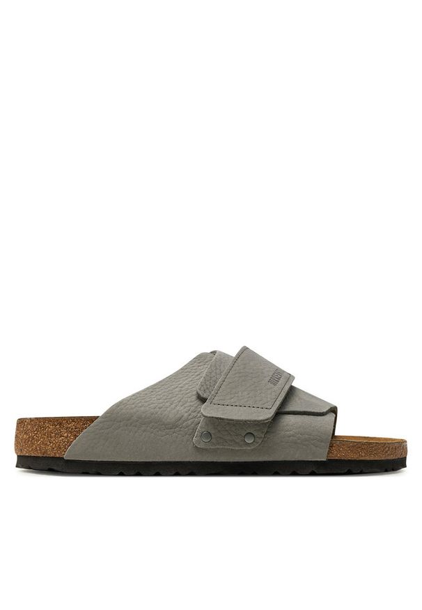 Klapki Birkenstock. Kolor: szary