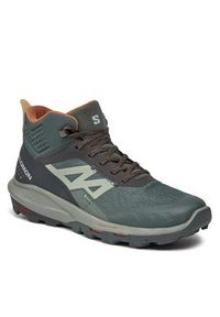 salomon - Salomon Trekkingi Outpulse Mid GORE-TEX L47297600 Zielony. Kolor: zielony. Technologia: Gore-Tex. Sport: turystyka piesza