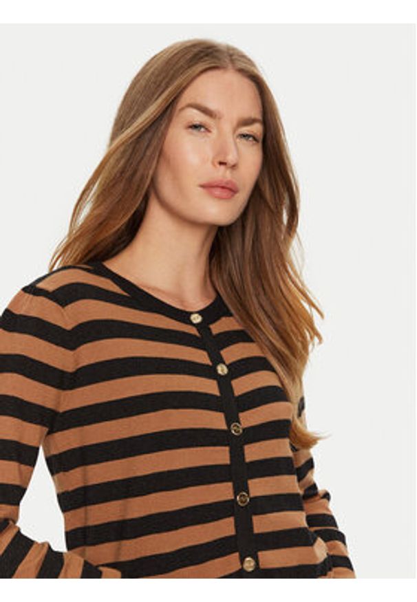 Artigli - ARTIGLI Kardigan ACMA000389 Czarny Regular Fit. Kolor: czarny. Materiał: wiskoza
