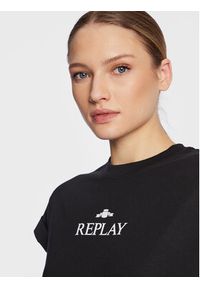 Replay T-Shirt W3588H.000.23188P Czarny Regular Fit. Kolor: czarny. Materiał: bawełna #3