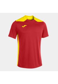 Koszulka do piłki nożnej męska Joma Championship VI. Kolor: czerwony, wielokolorowy, żółty. Sport: piłka nożna #1