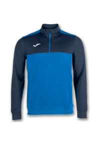 Bluza do piłki nożnej męska Joma Winner. Kolor: niebieski. Materiał: dresówka. Sport: fitness #1