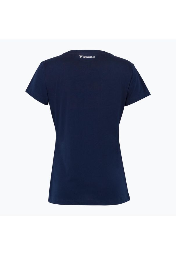TECNIFIBRE - Koszulka damska Tecnifibre Training Tee. Kolor: niebieski. Sport: tenis