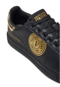 Versace Jeans Couture Sneakersy Court 88 77YA3SK1 Czarny. Kolor: czarny. Materiał: skóra #4