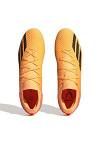 Adidas - Buty piłkarskie adidas X Speedportal.3 Fg M GZ5077 pomarańcze i czerwienie pomarańczowe. Zapięcie: sznurówki. Kolor: pomarańczowy. Materiał: syntetyk, guma. Sport: piłka nożna #2