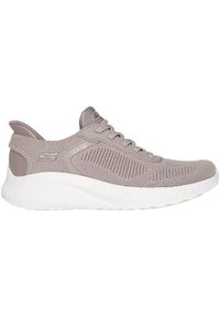 skechers - Adidasy Skechers Bobs Squad Chaos - C, Kobiety. Kolor: fioletowy. Materiał: materiał, syntetyk
