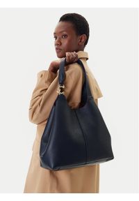 Coccinelle Torebka E1 SHA 11 01 01 Granatowy. Kolor: niebieski. Materiał: skórzane #1