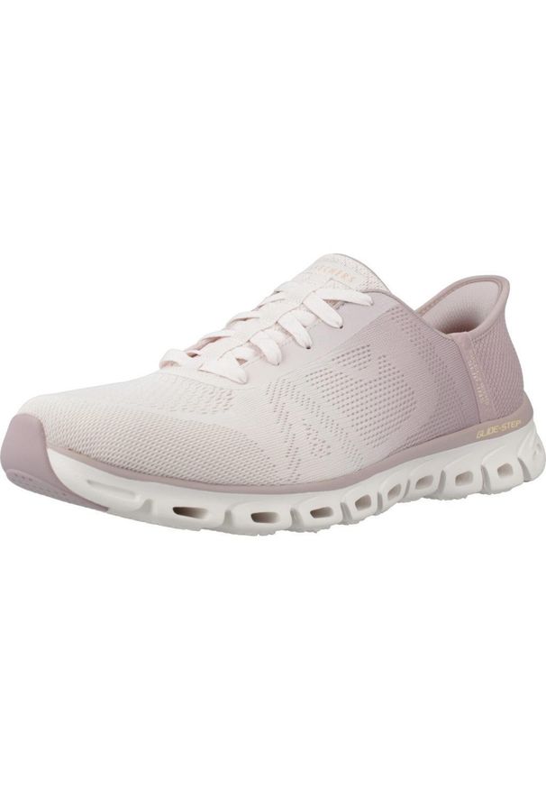 skechers - Tenisówki Skechers Glide-step Excite. Kolor: różowy
