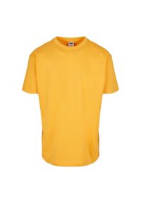 Urban Classics - Męska Koszulka Oversize (zestaw 2 Sztuk). Kolor: żółty, wielokolorowy, pomarańczowy. Sport: turystyka piesza #1