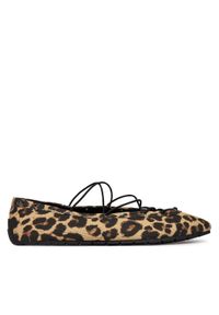 Steve Madden Baleriny Pointe 11005032 Brązowy. Kolor: brązowy. Materiał: materiał #1