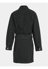 Calvin Klein Jeans Sukienka jeansowa IG0IG02167 Czarny Regular Fit. Kolor: czarny. Materiał: bawełna #4
