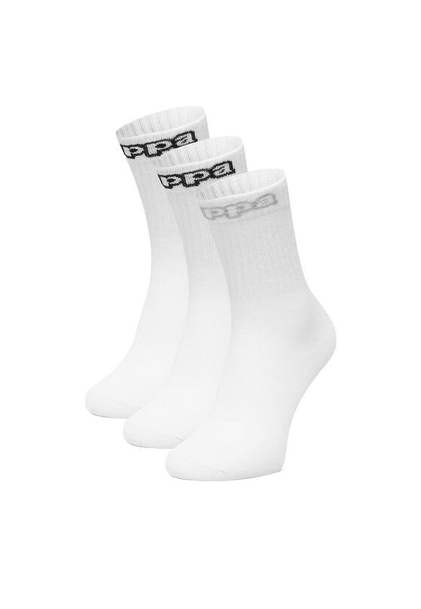 Kappa Skarpety długie CEO_KR_KAPPA_DZ004_W_AW25 Biały. Kolor: biały. Materiał: bawełna