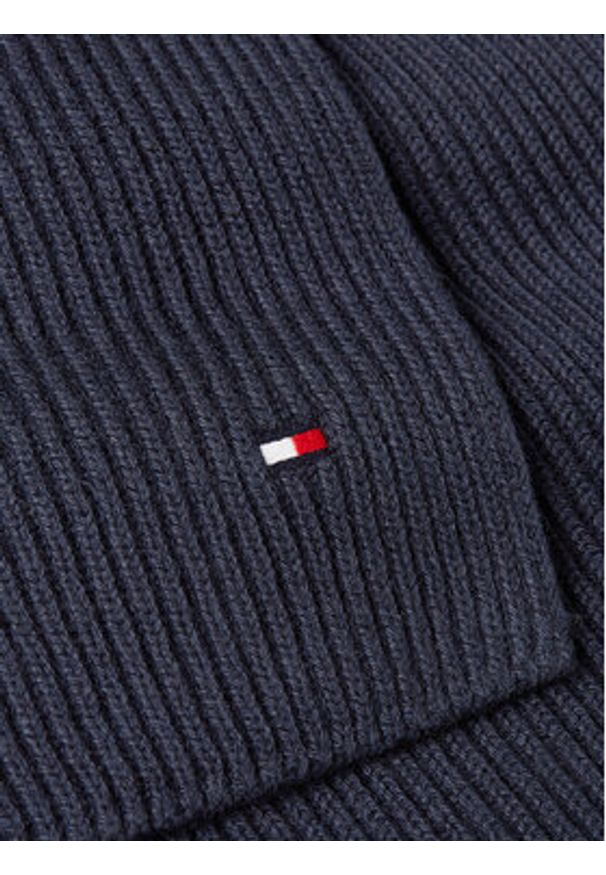 TOMMY HILFIGER - Tommy Hilfiger Szalik Flag AM0AM12847 Granatowy. Kolor: niebieski. Materiał: materiał, bawełna