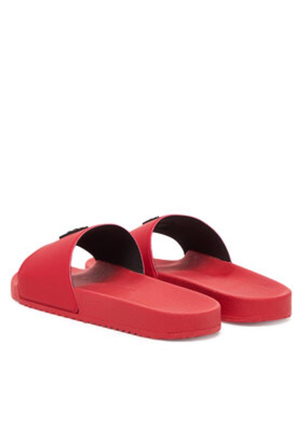 Hugo - HUGO Klapki Timein 50548671 Czerwony. Kolor: czerwony. Materiał: syntetyk