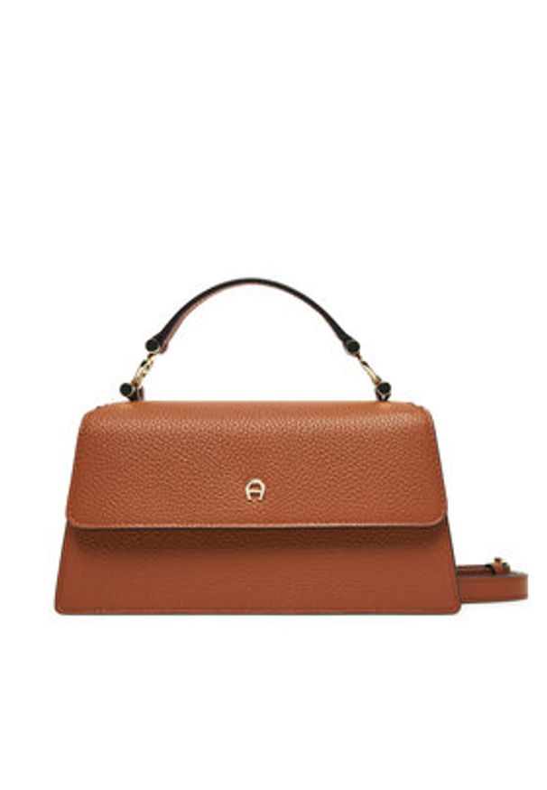 Aigner Torebka Delia S 132985 Brązowy. Kolor: brązowy. Materiał: skórzane