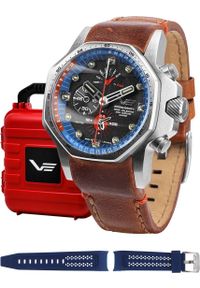 Zegarek Vostok Europe Zegarek męski Vostok Europe YM86-640A696 brązowy. Kolor: brązowy #1