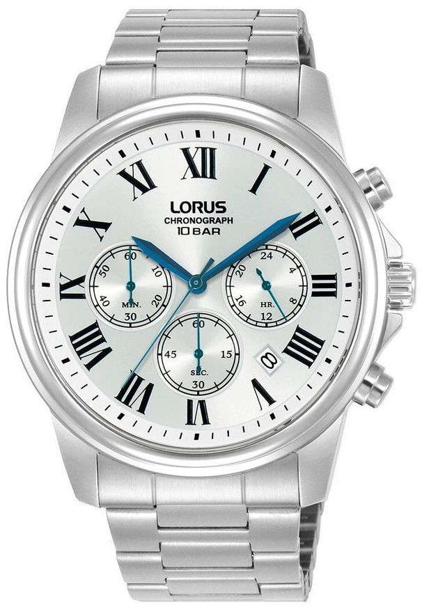 Zegarek Lorus Zegarek męski Lorus RT339LX9 srebrny. Kolor: srebrny