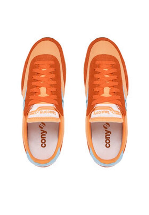 Saucony Sneakersy Trainer 80 S70884 7 Pomarańczowy. Kolor: pomarańczowy. Materiał: materiał
