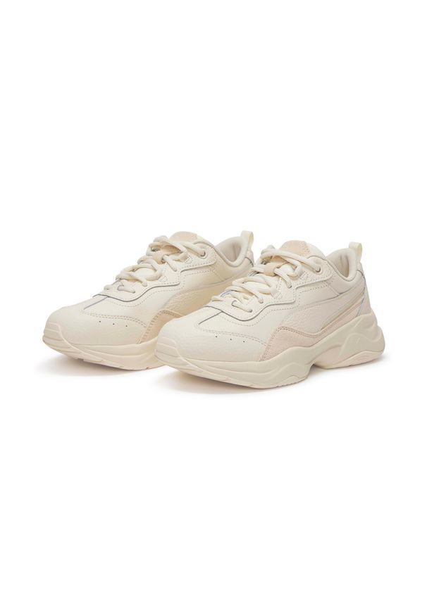 Puma Cali Patent JR - Beżowe Damskie 37. Kolor: beżowy