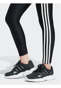 Adidas - adidas Legginsy 3-Stripes IU2522 Czarny Slim Fit. Kolor: czarny. Materiał: syntetyk #3