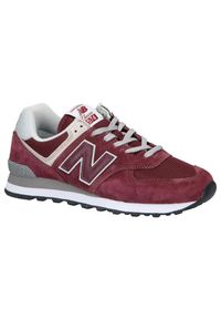 Buty lifestyle męskie New Balance ML574EVM. Kolor: czerwony. Model: New Balance 574