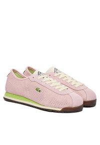 Lacoste Sneakersy Athleisure 51SFA0051 Różowy jasny. Kolor: różowy. Materiał: materiał #6