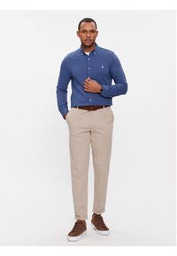 Polo Ralph Lauren Koszula 710654408116 Niebieski Regular Fit. Typ kołnierza: polo. Kolor: niebieski. Materiał: bawełna #3