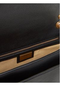 Lauren Ralph Lauren - LAUREN RALPH LAUREN Torebka 431974551001 Czarny. Kolor: czarny. Materiał: skórzane
