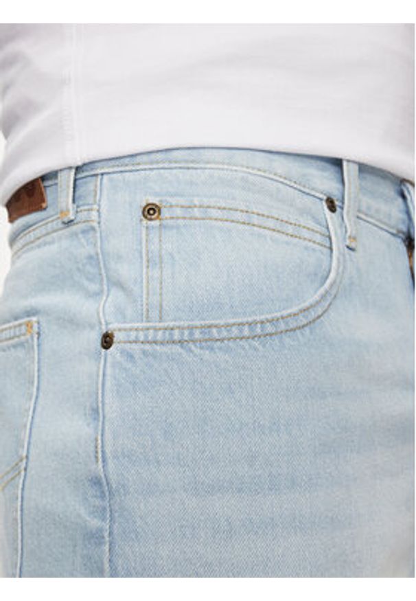 Lee Szorty jeansowe Asher 112349239 Niebieski Loose Fit. Kolor: niebieski. Materiał: bawełna