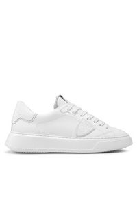 Philippe Model Sneakersy Temple BTLU V001 Biały. Kolor: biały. Materiał: skóra #4