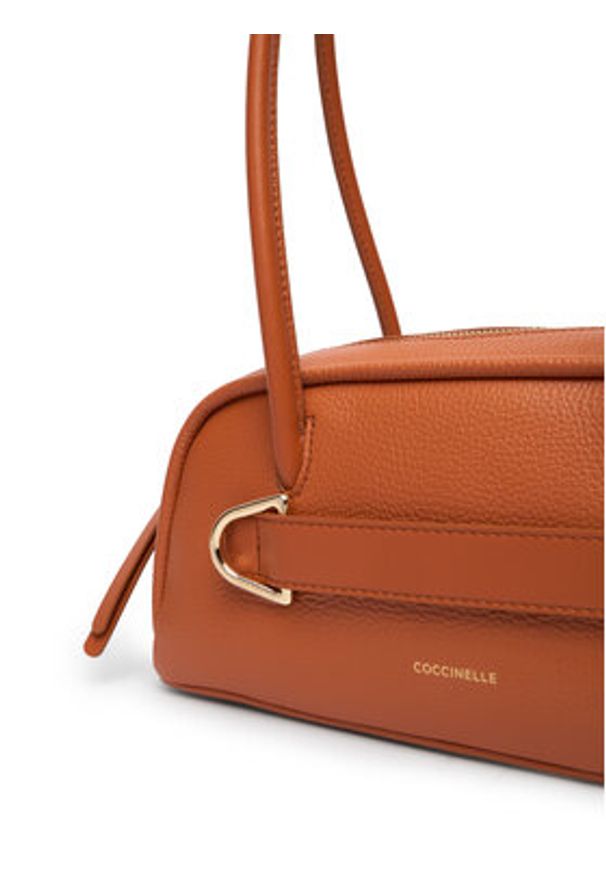 Coccinelle Torebka U4A Coccinellepaki E1 U4A 12 02 01 Brązowy. Kolor: brązowy. Materiał: skórzane