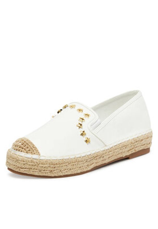 DeeZee Espadryle MSD53 Biały. Kolor: biały. Materiał: materiał