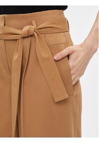 BOSS - Boss Spodnie materiałowe Tenoy 50505609 Beżowy Tapered Fit. Kolor: beżowy. Materiał: bawełna #3