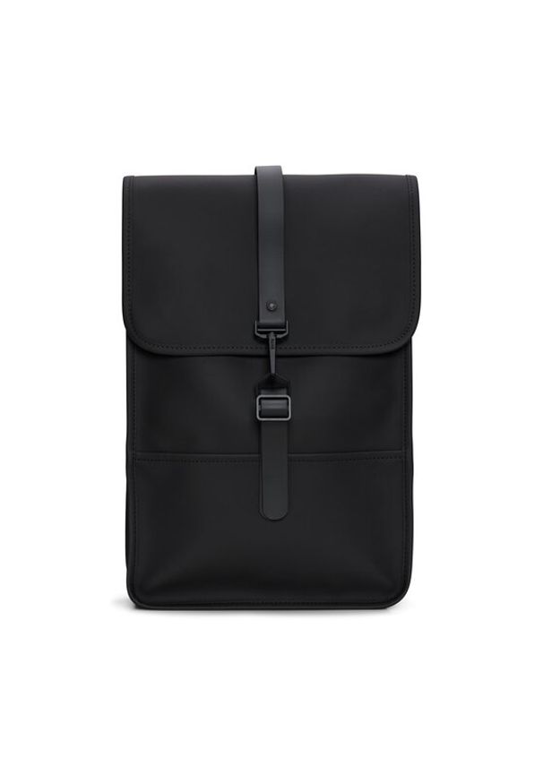 Rains Plecak Backpack Mini W3 13020 Czarny. Kolor: czarny. Materiał: materiał