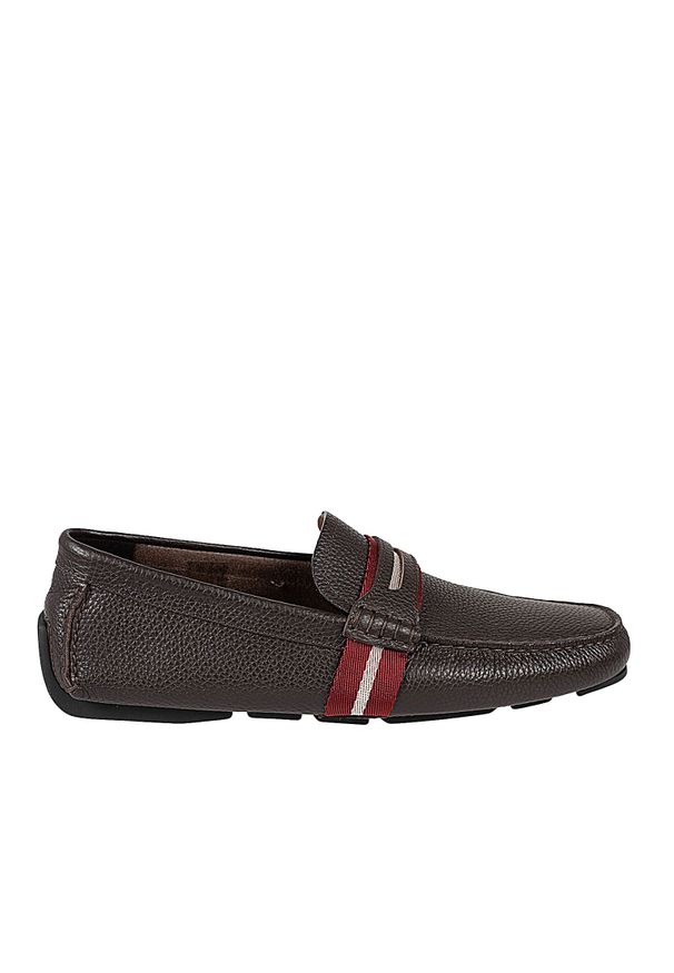 Bally Mokasyny "Waran" | 6238502 | Waran | Mężczyzna | Brązowy. Zapięcie: bez zapięcia. Kolor: brązowy. Materiał: skóra