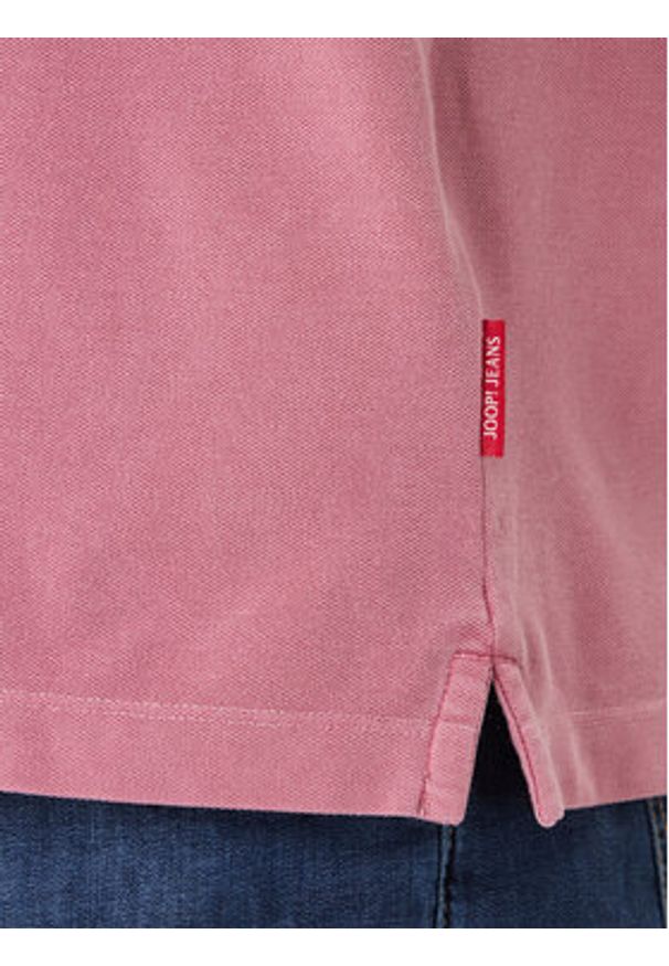 JOOP! Jeans Polo Ambrosian 30045619 Różowy Modern Fit. Typ kołnierza: polo. Kolor: różowy. Materiał: bawełna