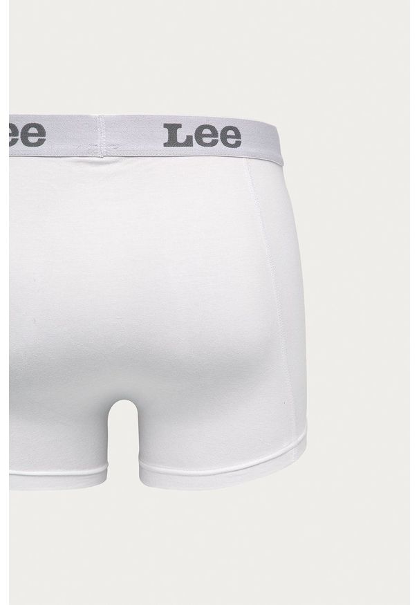 Lee - Bokserki (2-pack). Kolor: biały